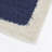Azzouni Navy Organic Colorblock Area Rug-855523280