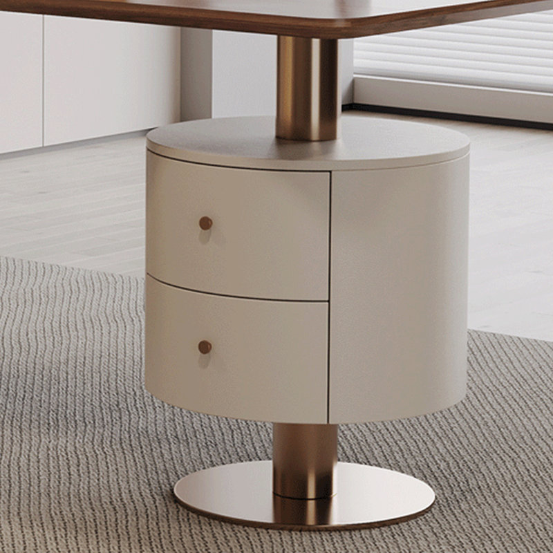Modern Simple High-End Rectangle Writing Desk, 31.49" H x 55.11" W x 27.55" D