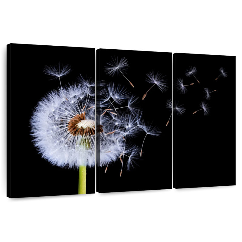 Harnek Dandelion Blowing I, H 24 po x l 38 po