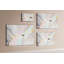 Wall Mounted bulletin board print wall art kitchen notice board home office corkboard Marble pattern