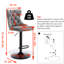 Tabouret pivotant à hauteur réglable Hukam-273615980-273615983