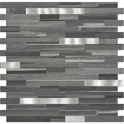 Carreaux muraux en PVC pelez et collez pour dosseret de cuisine