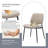 Modern Leather Upholstered Dining Chairs Set of 2-324413503
