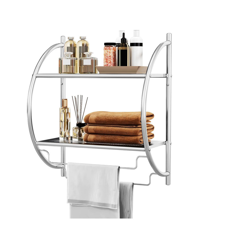 Sabreena 4 Wall Mounted Required Towel Rack