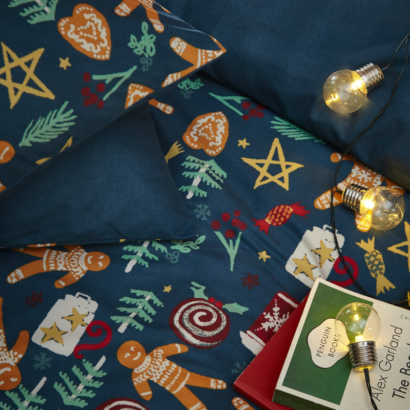 Polyester No Pattern Duvet Cover Set with Pillowcases Included, Single Duvet Cover + 1 Standard Pillowcase