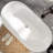 x Freestanding Soaking Acrylic Bathtub-101947308