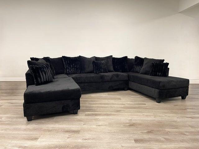 Canapé modulaire rembourré 3 pièces Ladzi
