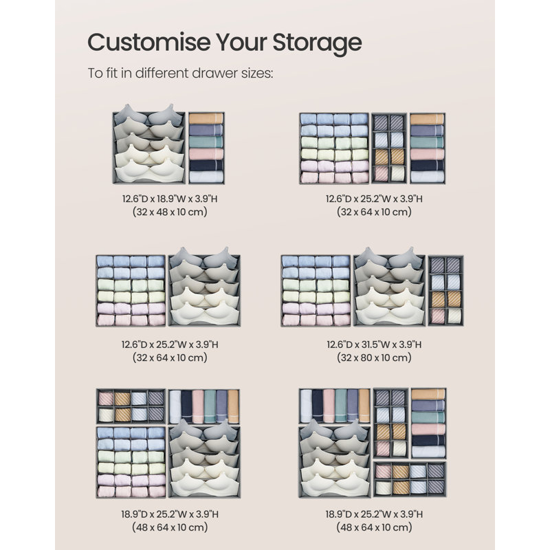 Fabric Closet System Drawer