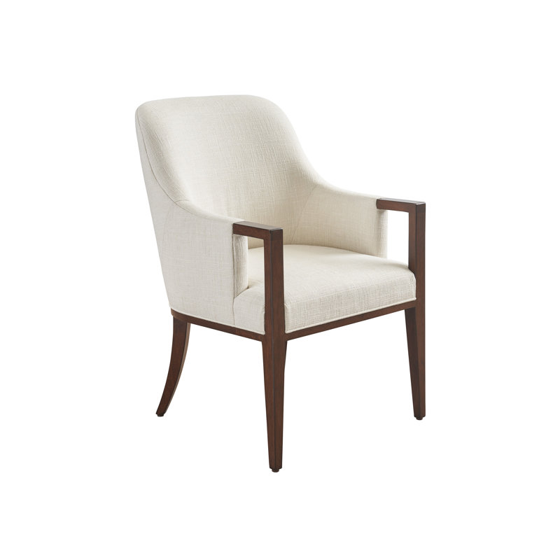 Chaise de salle à manger rembourrée à dossier en polyester Rendezvous