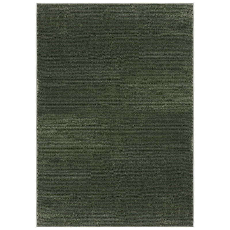 Revive Solid Color Area Rug In Green, Rectangle 235cm x 305cm