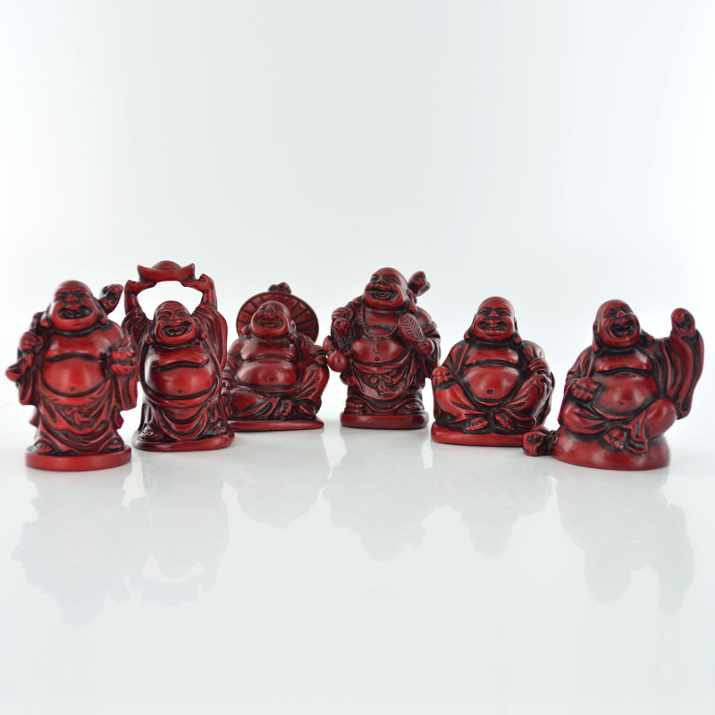 Buddhas Strock 6 Pieces Figurine Set