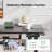 48'' W Adjustable Standing Desk With Keyboard Tray For Home Office-917880800