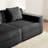 Armless Sofa W/Pillow Corduroy-826361299