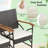 Eckero Premium All-Weather Wicker Outdoor Dining Armchair with Cushion