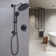 Système de douche complet avec valve brute