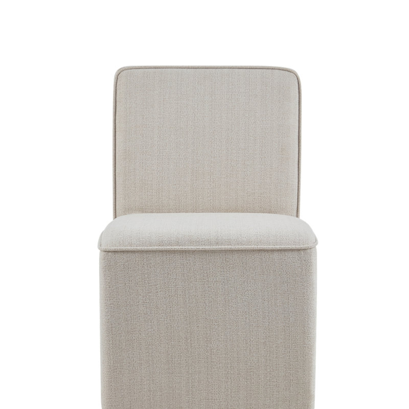Chaise de salle à manger avec roulettes