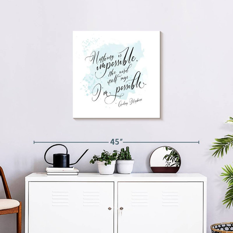 I'm Possible, 24" H x 24" W