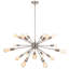 Lustre sphérique spoutnik à 18 lumières Califano-2089734291