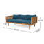 Lit de jour CLAREMONT 3 SEATER