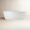 Iris 67" Freestanding Soaking Acrylic Bathtub