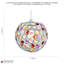 18cm H Metal Round Pendant Shade ( Screw On )-1751928691