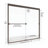 Classic 56 in. W x 56 in. H Bypass Semi-Frameless Tub Door with Patterned Glass and Header-14171032-14171034