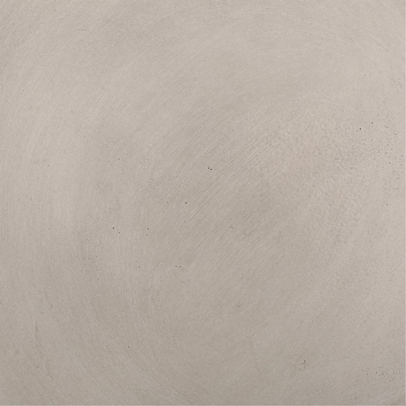 Table d'appoint d'extérieur en béton léger gris clair_70886.00