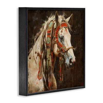 «Strong Traditional Traditional», estampe numérique encadrée par Marta Wiley