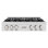 Surface de cuisson au gaz 36 pouces avec 6 brûleurs et surface de cuisson en porcelaine en acier inoxydable satiné ZLINE