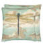Dragonfly Over Clouds Sky Blue Decorative Pillow