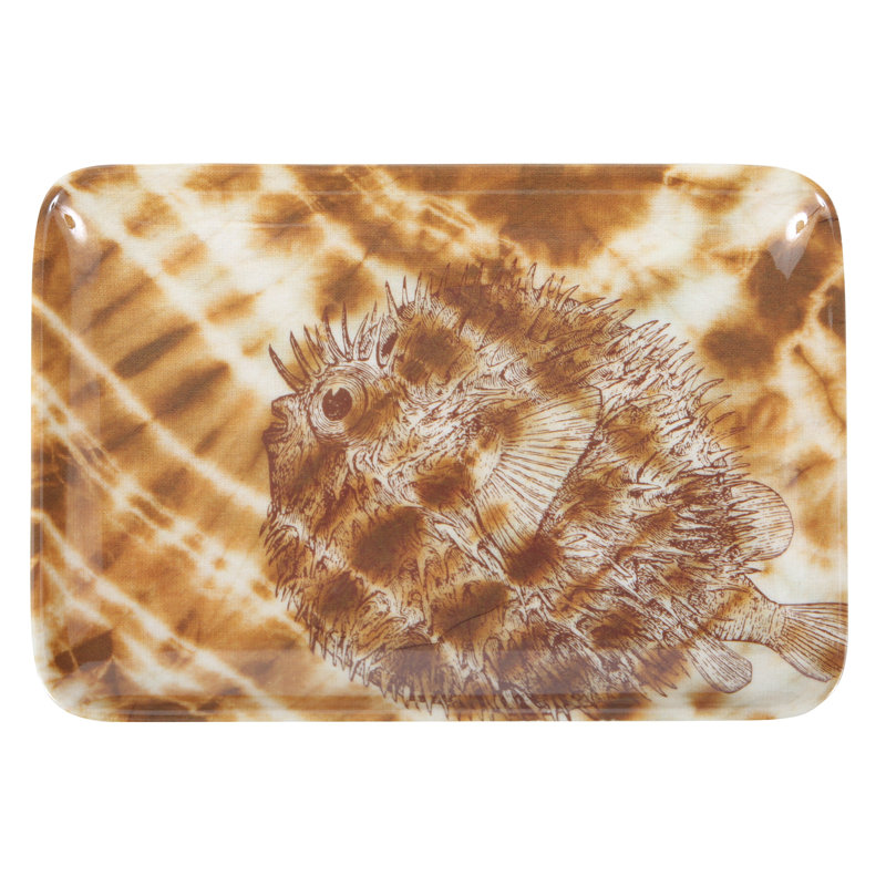 Plateau en mélamine fish puffer Senne