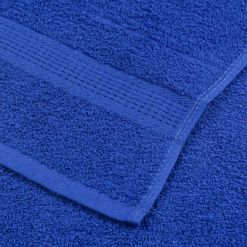 Ressa 100% Cotton Fingertip Towel, Blue