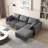 L-Shape Couch Sofa-1679091846
