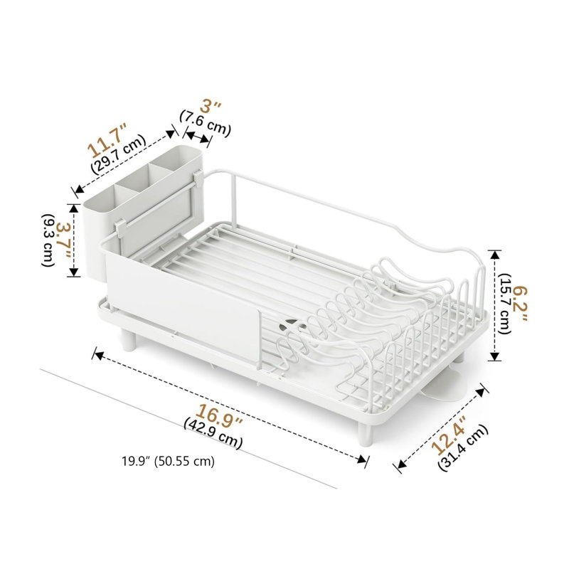 Stainless Steel Countertop Dish Rack