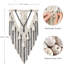 Tapisserie géométrique tissée Macrame