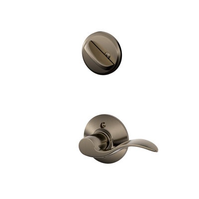 Accent Single Cylinder Interior Lever Set