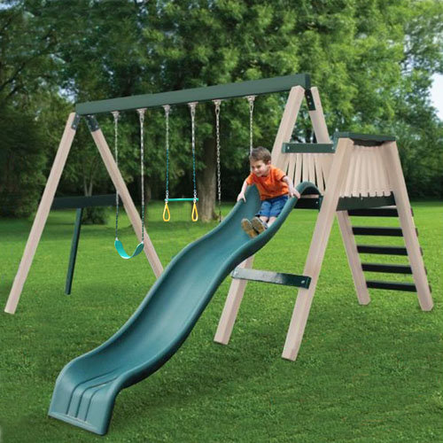 Congo Swing and Monkey 3 Position Swing Set Kidwise