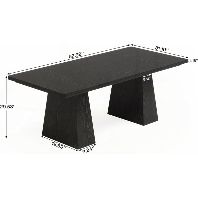 Bureau de direction 63 pouces