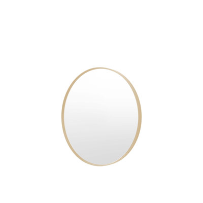 Anna Metal Framed Round Mirror