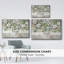 Cascade de fleurs encadrées sur toile-94359503-94359502