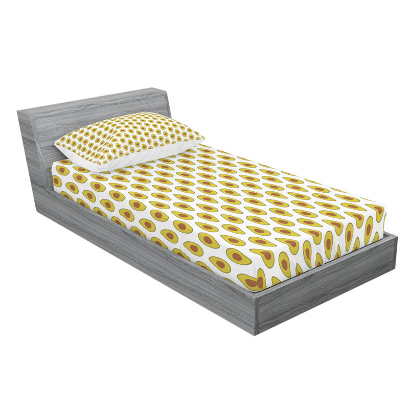 Microfiber Sheet Set, Twin XL Sheet Set with Fitted Sheet