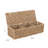 Hand-Woven Seagrass Box With 3 Sections