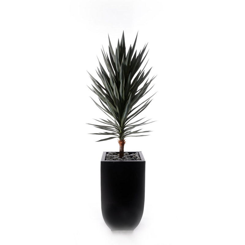 Faux Yucca Plant in Planter
