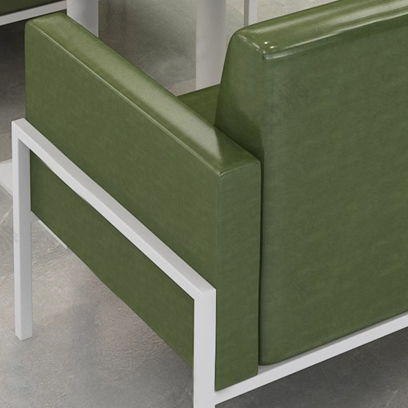 Banc rembourré en similicuir Modern Modern