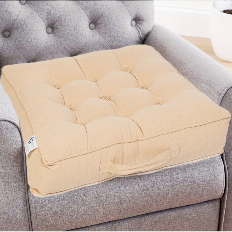 Domaingue Garden Seat Cushion, Beige