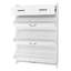 18 Pair Flip Down Shoe Storage