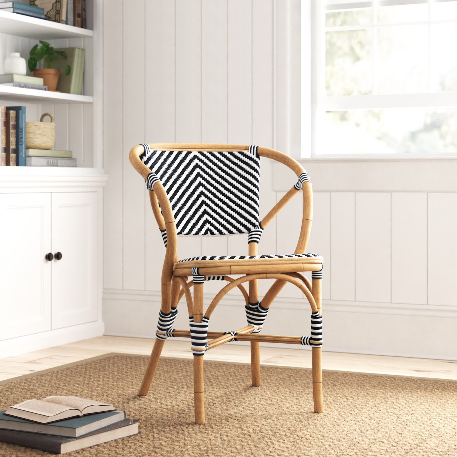 Clint Barrel Chair, Black