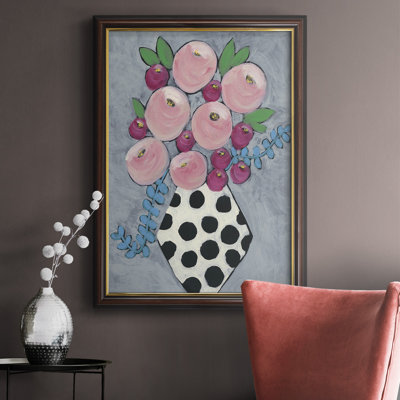 - Peinture sur toile encadrée