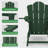 Wolak HDPE Folding Adirondack Chair With Dual Cup Holder-1671331623