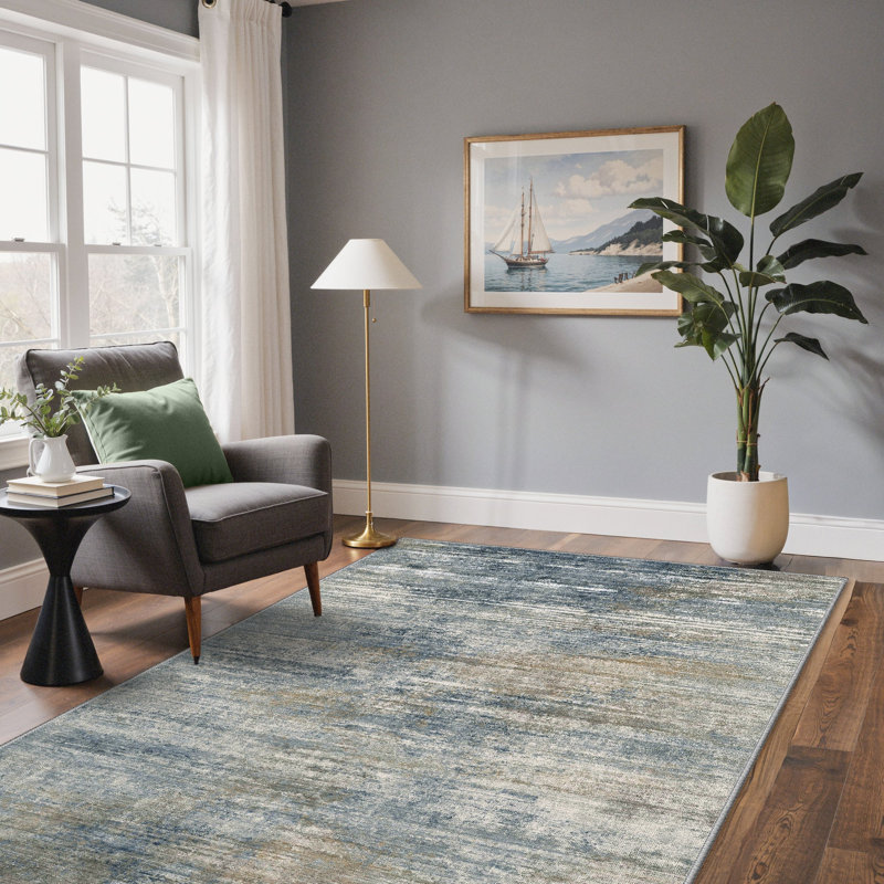 Abstract Area Rug, Rectangle 120 x 170 cm